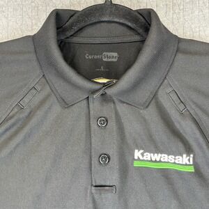 Kawasaki motorcycle polo shirt S 50th anniversary‎ motocross dirt bikes, rare
